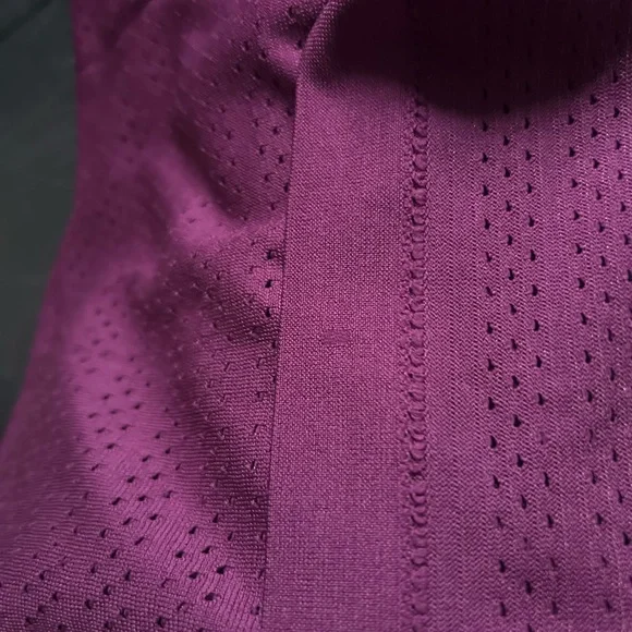 Lululemon Breeze Short Sleeve Squad Purple Marvel Mesh Perforated Shirt - Picture 7 of 8